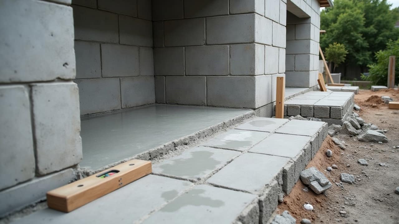 Annexe de jardin en dur : dalle et murs, ce qu'il faut prévoir